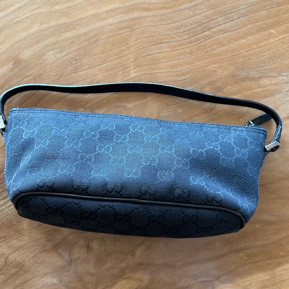 Gucci Y2K canvas Leather Monogram Mini Boat bag - Picture 5 of 11